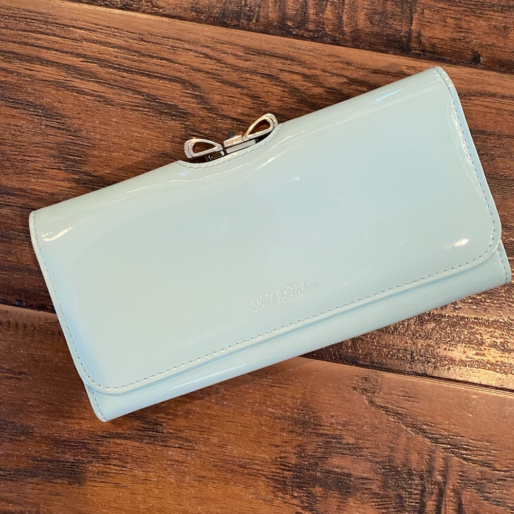 Ted Baker Bow Crystal Top Wallet